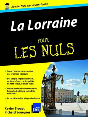 cover image of Lorraine pour les Nuls (La)